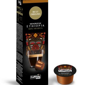 10 Capsule Caffè Monorigine Etiopia Caffitaly