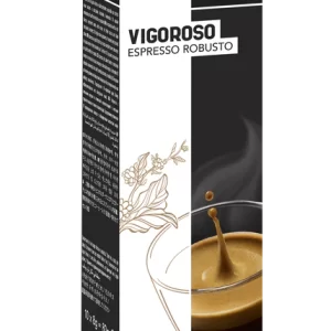10 Capsule Caffè Ecaffè Vigoroso