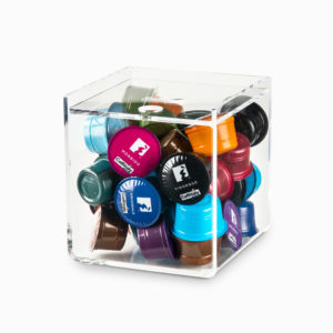 Portacapsule Cubo