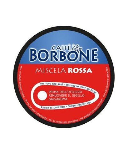 90 Capsule Nescafe Dolce Gusto Caffe Borbone Miscela Rossa